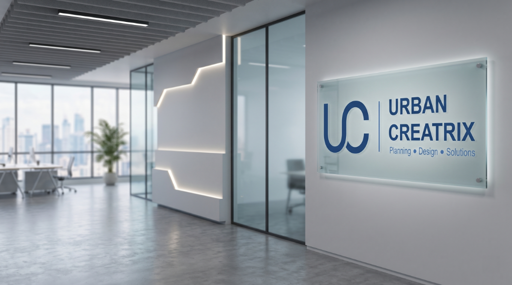 Urban Creatrix Practice & Studio Signage